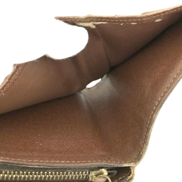 383155BW (L1) Louis Vuitton Wallet Compact Zip Brown Monogram - Picture 6 of 10